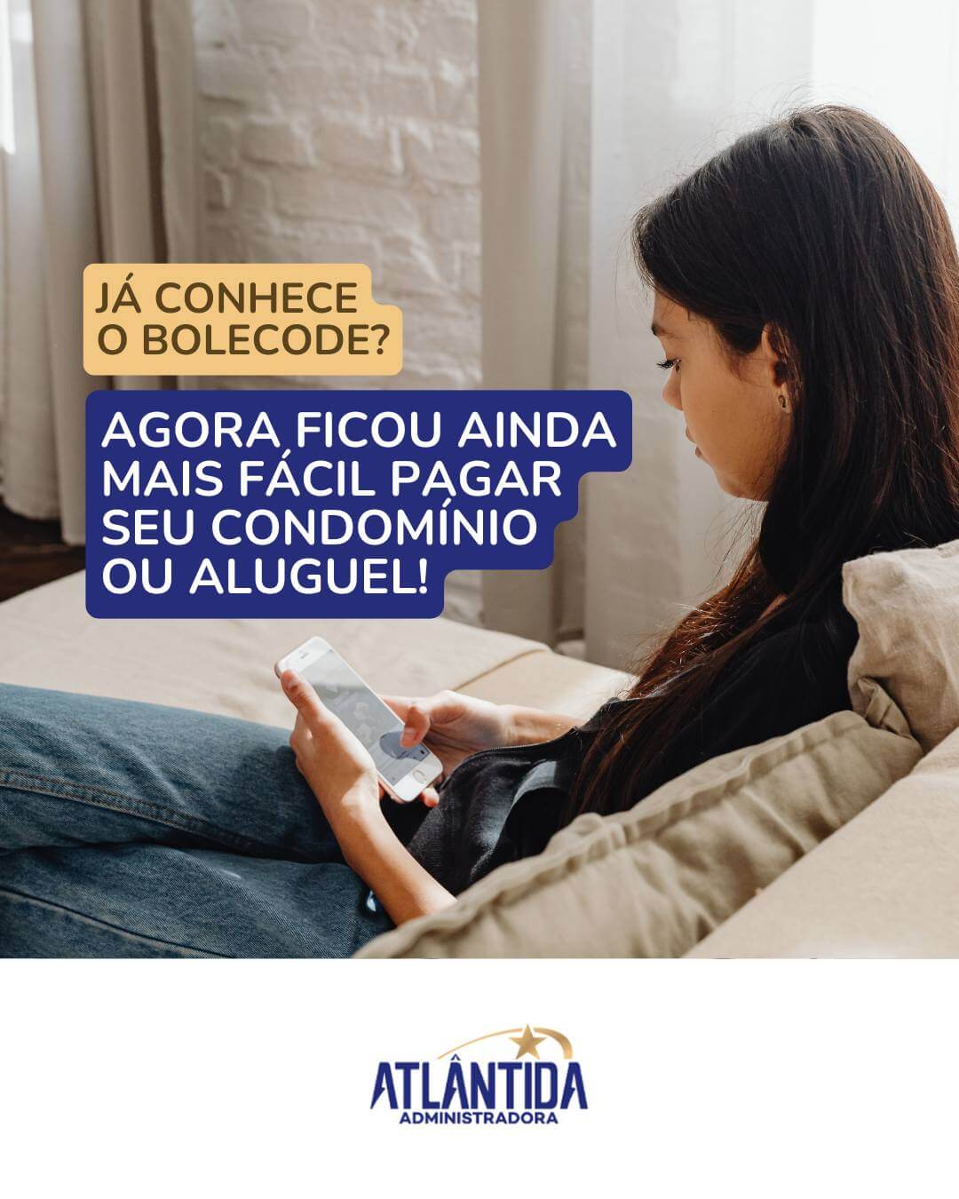 Já conhece o Bolecode? Agora ficou ainda mais fácil pagar o seu condomínio ou aluguel!