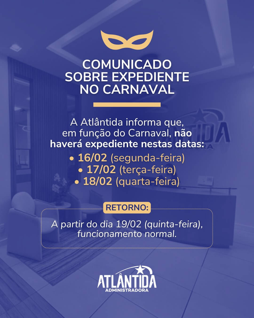 Expediente no Carnaval