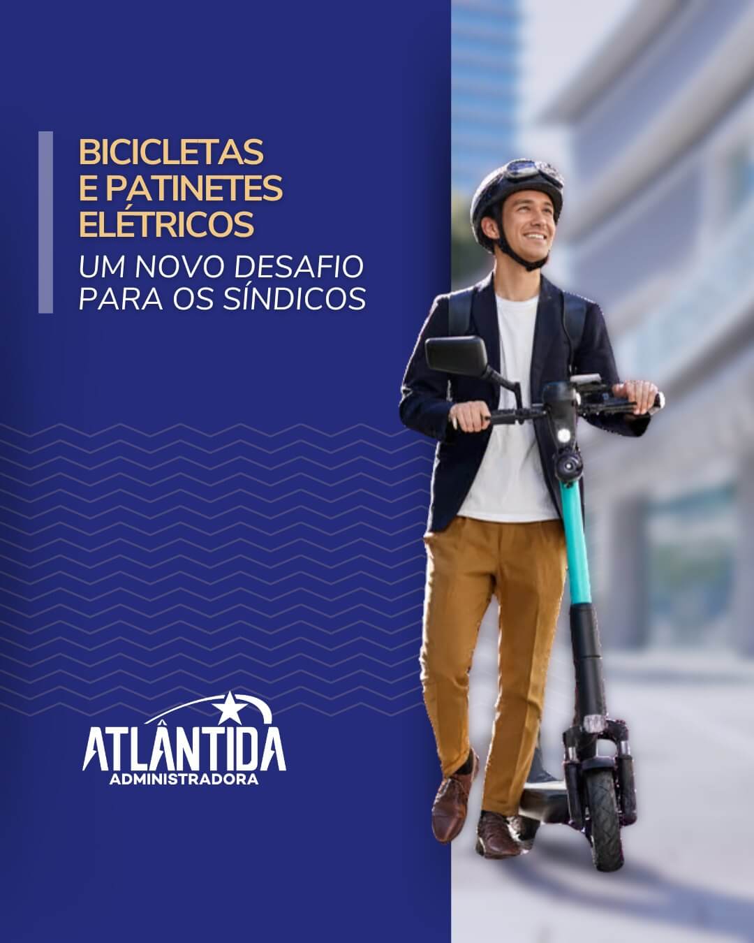 Bicicletas e patinetes elétricos, um novo desafio para os síndicos